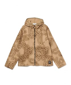 WAVE OF SAND / FLEECE ZIP-UP TOP