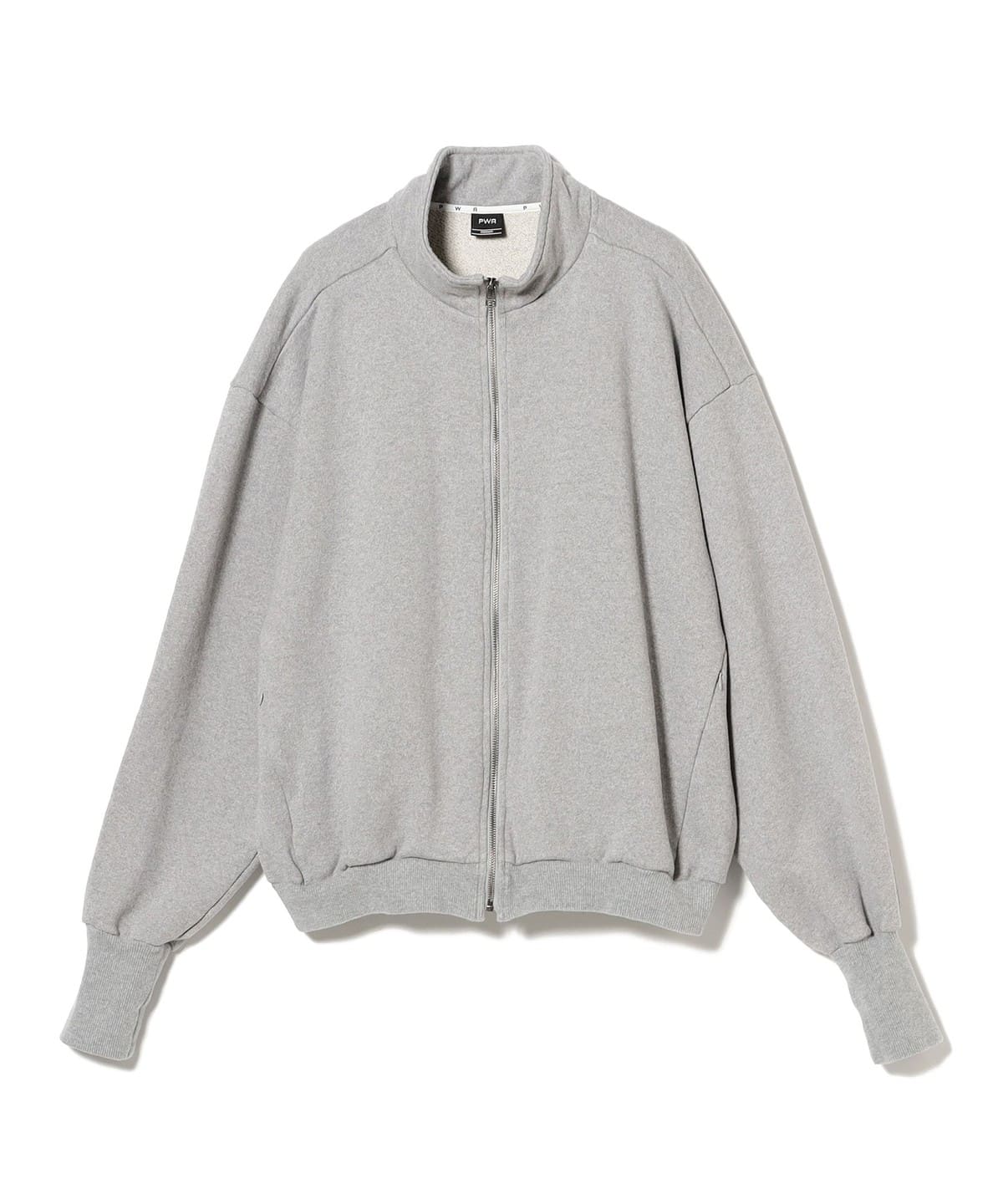 PWA CURLY SWEAT ZIP-UP TOPS グレー　Mサイズ 11132427247_C_1.jpg