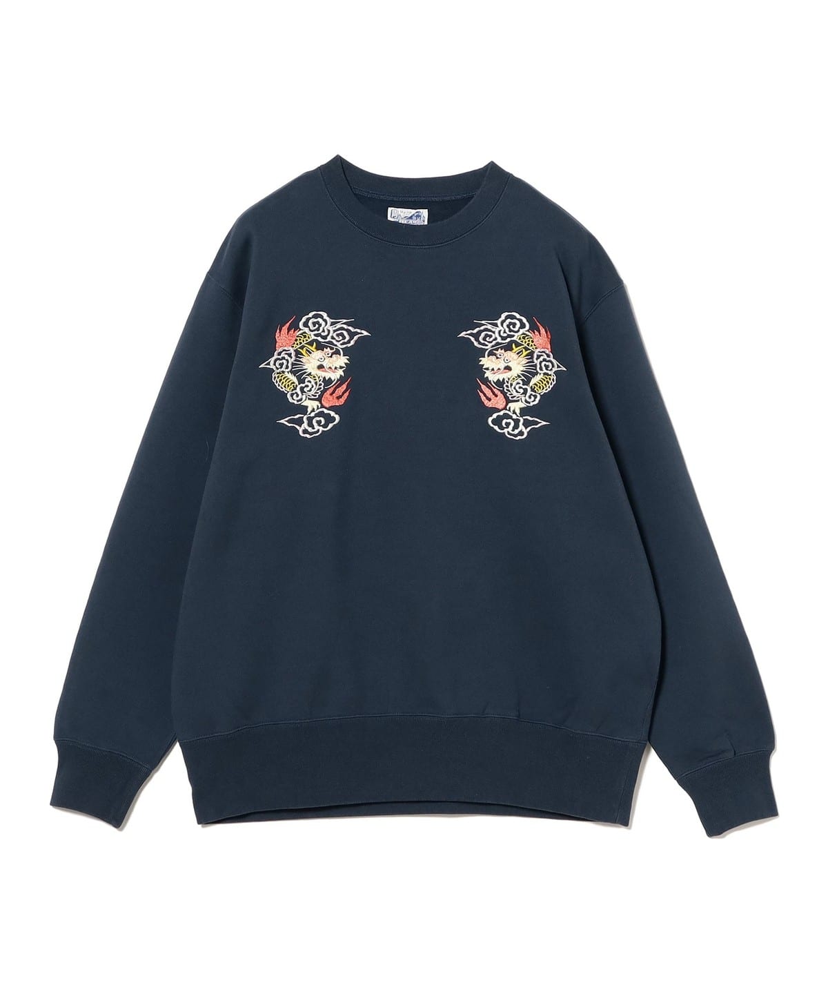 【別注】テーラー東洋 テーラートウヨウ / SUKA CREW SWEAT EMBROIDERED トップス MEN NAVY L 【別注】テーラー東洋 テーラートウヨウ / SUKA CREW SWEAT EMBROIDERED トップス MEN NAVY L