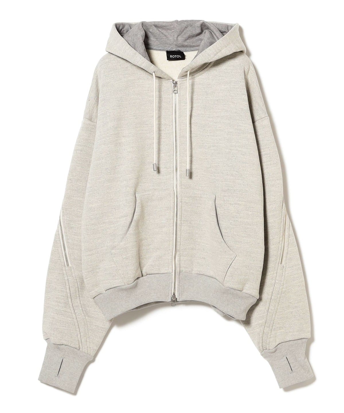 ROTOL ロトル / FOAMORA SWEAT ZIP HOODIE トップス MEN HEATHER GRAY 2 ROTOL ロトル / FOAMORA SWEAT ZIP HOODIE トップス MEN HEATHER GRAY 2