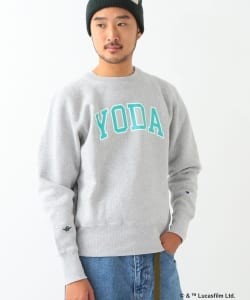▲Champion × BEAMS / 別注 リバースウィーブ スウェットシャツ（Star Wars Edition）