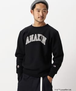 ▲Champion × BEAMS / 別注 リバースウィーブ スウェットシャツ（Star Wars Edition）