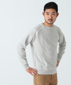 ▲BEAMS / タチキリ ラグランスリーブスウェット