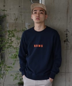▲BEAMS / BEAMSロゴ スウェット