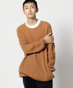 ▲BEAMS / サーマル ルーズフィット カットソー