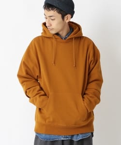 ▲【WEB限定】BEAMS / NEW STANDARD フェイクレイヤード パーカ