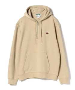 ▲LACOSTE × BEAMS / 別注 ハーフジップ スウェットパーカ