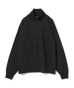 AURALEE / Super High Gauge Sweat Turtle Neck Pull Over