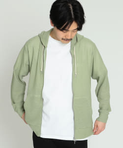 ▲BEAMS / メッシュ ジップ パーカ
