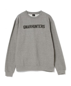 ▲GNARHUNTERS / カレッジ クルーネック スウェットシャツ