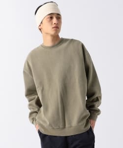 ▲BEAMS / フェード クルーネック カットソー