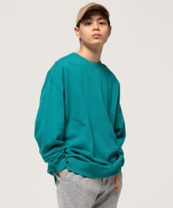 ▲BEAMS / ビッグ クルーネック スウェットシャツ