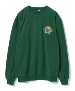 ▲QUARTER SNACKS / Mountain Microfleece  Crewneck