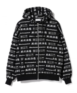 BlackEyePatch / HANDLE WITH CARE ZIP HOODIE