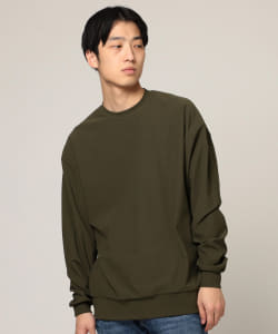 ▲BEAMS / スーパー ストレッチ クルーネック スウェット シャツ