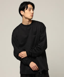 BEAMS / プレーティング クルーネック Tシャツ