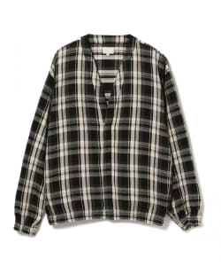 ▲BEAMS / NEW STANDARD ルーズ チェック カーディガン