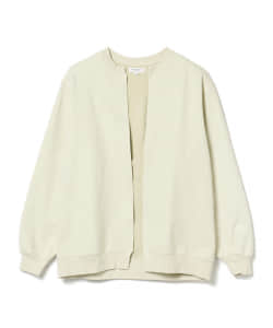 ▲LADY WHITE CO. / スプリット クルーネック カーディガン