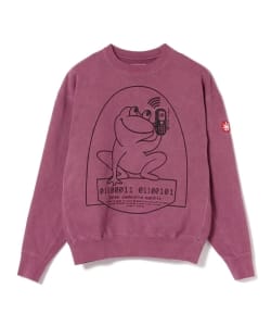 C.E / OVERDYE EASILY COMFORTABLE Crew Neck Sweatshirt