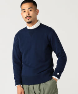 ▲LOOPWHEELER × BEAMS PLUS / 別注 アスレチック クルーネック スウェット