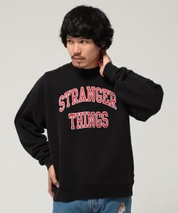 ▲LEVI’S(R) × Stranger Things / STRANGER THINGS CREWNECK