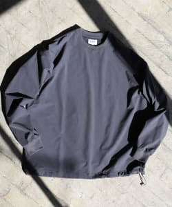 ▲BEAMS / 2WAY ストレッチ クルーネック カットソー