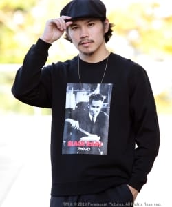BEAMS / BLACKRAIN クルーネック スウェット