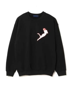 たなかみさき × BEAMS T / 色かるた CREWNECK SWEATSHIRT
