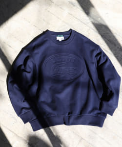 ▲LACOSTE × BEAMS / 別注 ロゴ スウェットシャツ