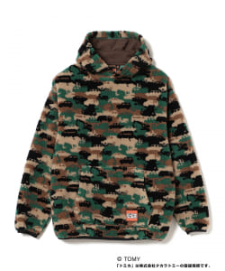 トミカ × BEAMS / 別注 フリース パーカー