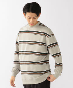 ▲BEAMS / ボーダー スウェット