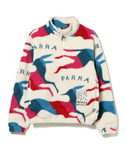 by Parra / JUMPING FOXES SHERPA FLEECE PULLOVER