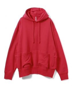 【別注】LOOPWHEELER / 吊裏毛 ポケット フーディー