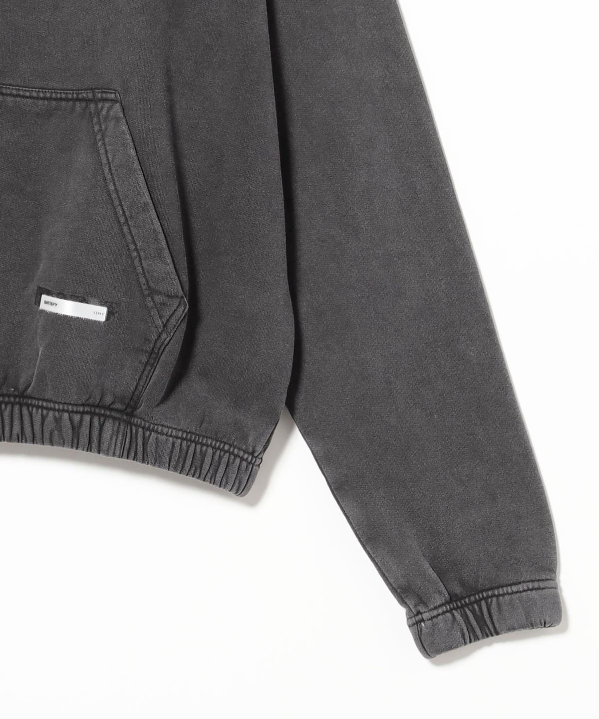 BEAMS（ビームス）SATISFY / SoftCell（TM） Hoodie Black（トップス 