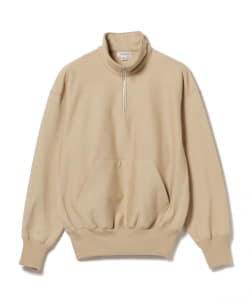 ▲tone / Half Zip Sweat