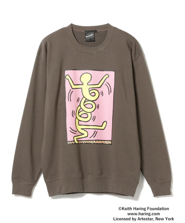 BEAMS T（ビームスT）【SPECIAL PRICE】KEITH HARING クルーネックスウェット（トップス スウェット）通販｜BEAMS