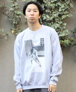 BEAMS T / Greg Hunt × BEAMS T KID クルーネック スウェット