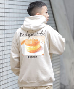▲BEAMS / DomDom バーガー 厚焼玉子 パーカ