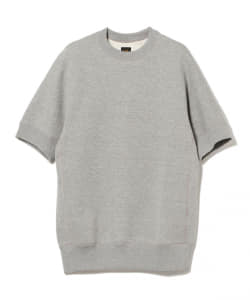 ▲Scye / Fleece Back Jersey Half Sleeved Sweat Shirt