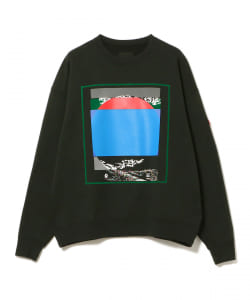 ▲C.E / Over Dye MD xoxo A クルーネック スウェット