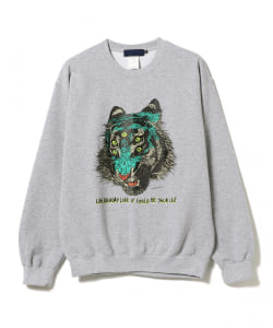 BEAMS T / HIROTTON × BEAMS T クルーネック スウェット