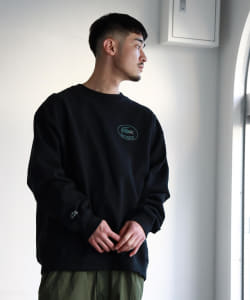 ▲LACOSTE for BEAMS / 別注 Big Logo sweat