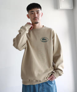 ▲LACOSTE for BEAMS / 別注 Big Logo sweat