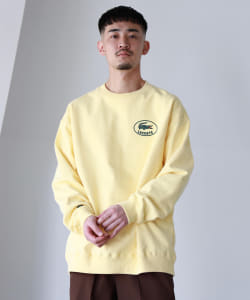 ▲LACOSTE for BEAMS / 別注 Big Logo sweat