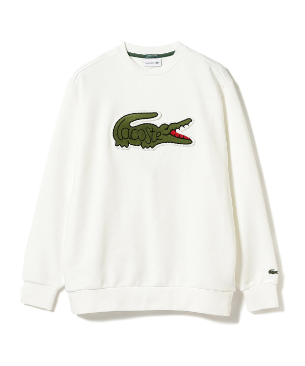 Beams ビームス Lacoste Beams 別注 Big Croco Crew Sweat トップス スウェット 通販 Beams