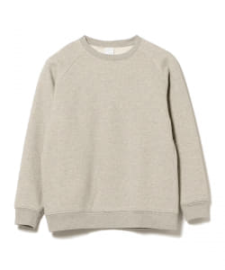 ▲COMOLI / Cotton Loop Wheel Crewneck