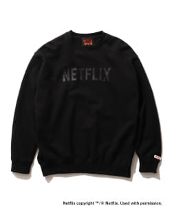 ▲Netflix × BEAMS / Crew Neck Sweat