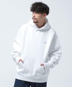 ▲Champion × BEAMS / 別注 Snap Hoody Sweat