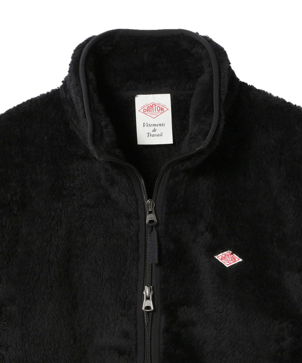 BEAMS（ビームス）DANTON / High Pile Fleece Stand Collar Jacket 
