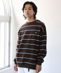 FRED PERRY × BEAMS / 別注 Border Sweat